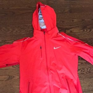 Nike Orange Raincoat